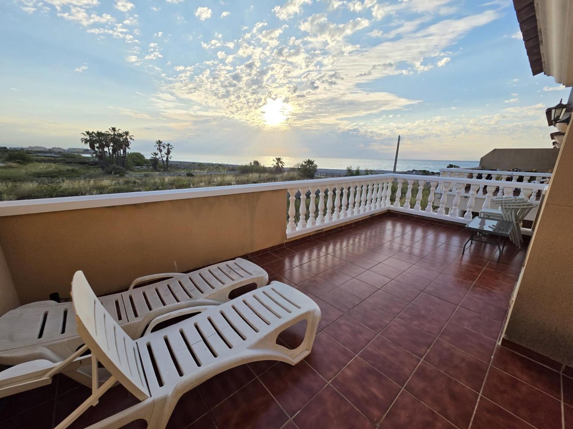 Preciosas Vistas Al Mar Villa Moncofar Bagian luar foto